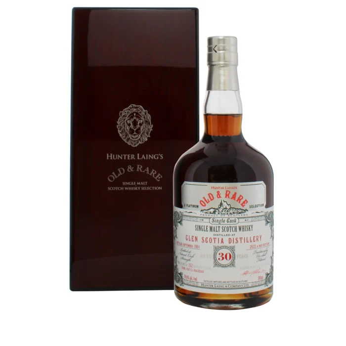 Glen Scotia 30 Year Old Platinum Old & Rare